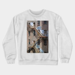 Fire Escape, NY Crewneck Sweatshirt